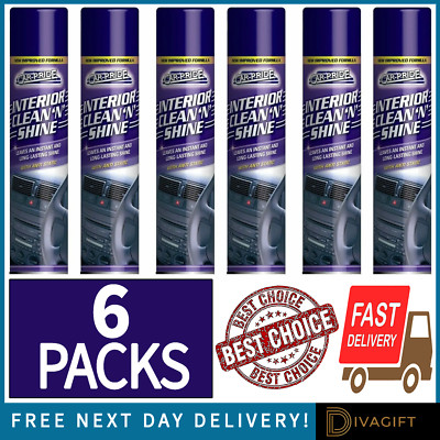 6 x INNENREINIGER SPRAY 300ML VERBAND GLANZ DIENER AUTO ARMATURENBRETT RESTAURATOR