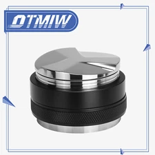 53/58mm Coffee Tamper Distributor Dual Head Espresso Level Tool Adjustable Depth