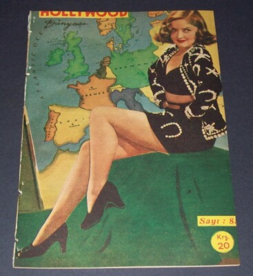 MARTHA VICKERS Leggy-JOAN CRAWFORD Cover LENA HORNE-DINAH SHORE-D ANDERSON 33216