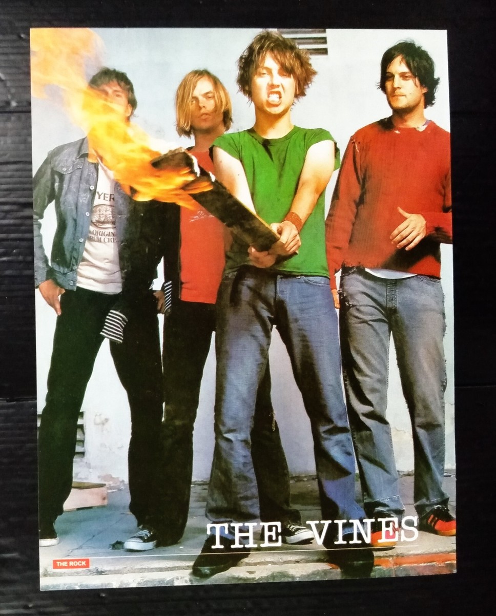 The Vines The Strokes Vintage Thailand ONLY 1 COLOR PAGE MEGA RARE
