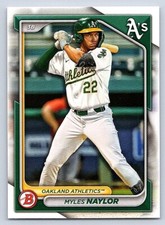 MYLES NAYLOR  A's   2024 BOWMAN DRAFT #BD-141