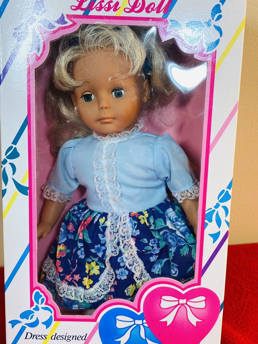VINTAGE LISSI DOLL MADE IN GERMANY 12” Blonde Blue Eyes | eBay