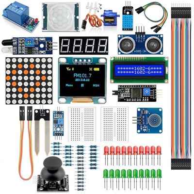 85Stk Ultimate Starter für UNO R3 Nano V3 0 2560 Mega 328 für Arduino Lernset