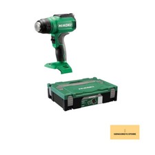 HiKOKI 18V Cordless Heat Gun with Adjustable Temperature Airflow Switchi