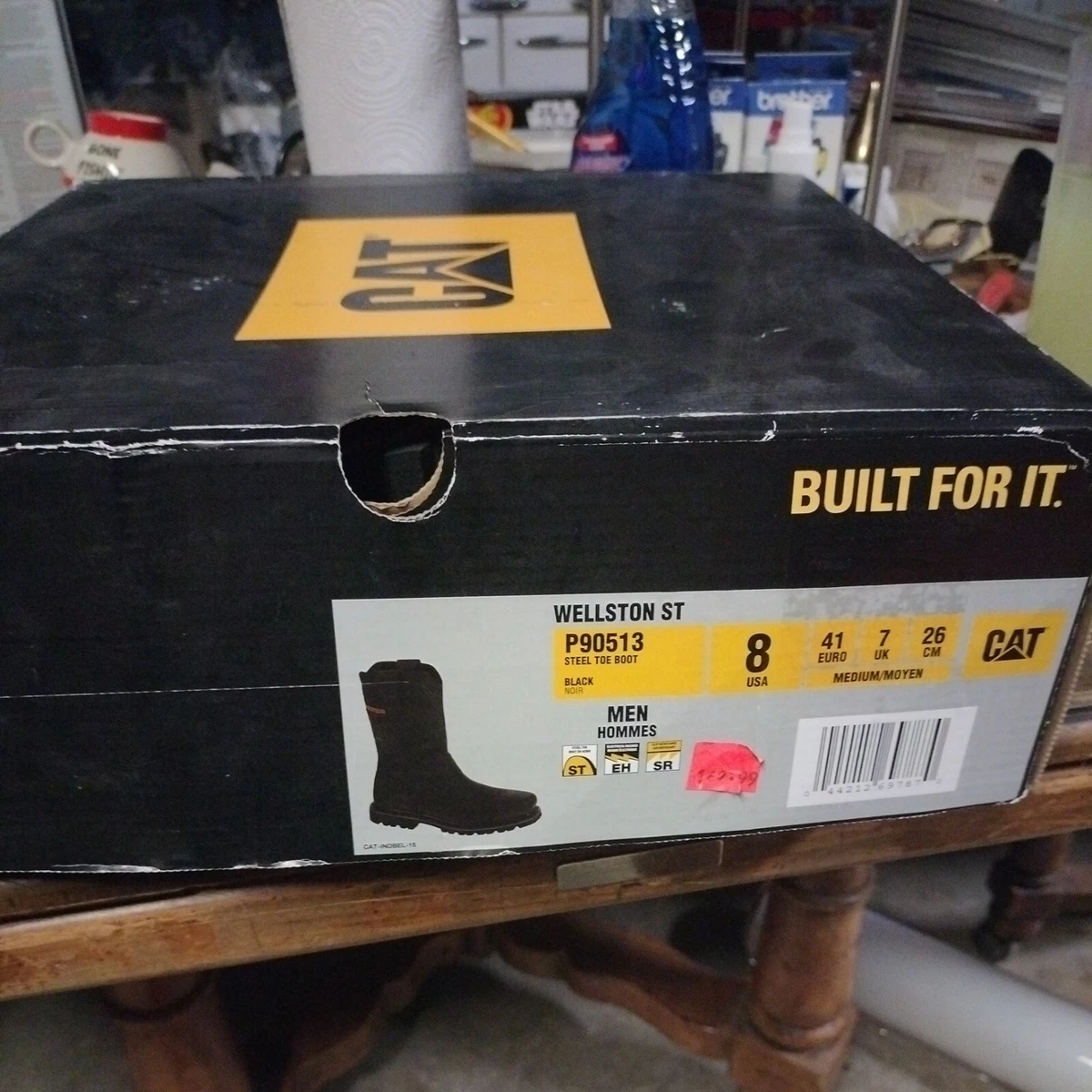 Caterpillar wellston boots cheap
