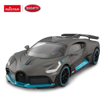 Neu Rastar 64000 Maßstab 1:43 Die Cast Metall Bugatti Divo Modell Kinder Spielzeugauto grau
