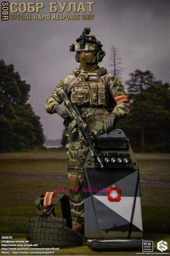 Easy&Simple1/6 СОБР Булат Unit 26067R Easy&Simple 1/6 Es26067s собр булат Special Rapid Response