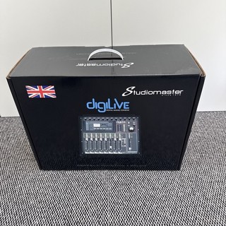 Studiomaster digiLivE 16 7" Touch Screen Digital Mixer Black