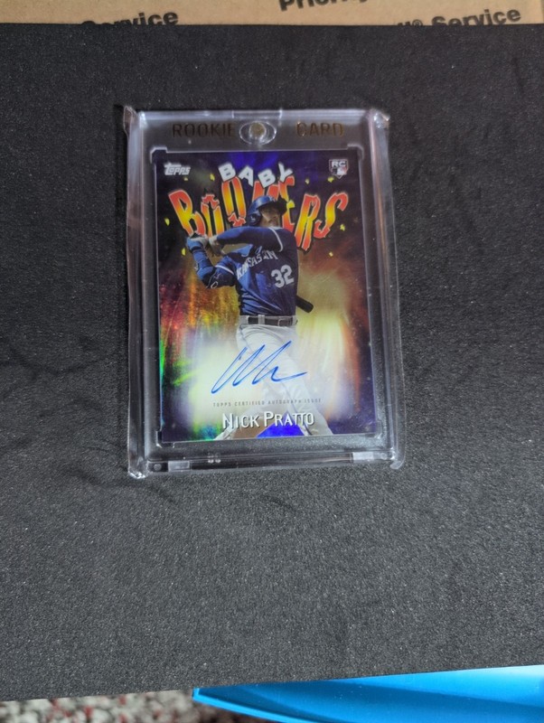 2023 Topps Baby Boomers #98BB-NP Nick Pratto RC Auto