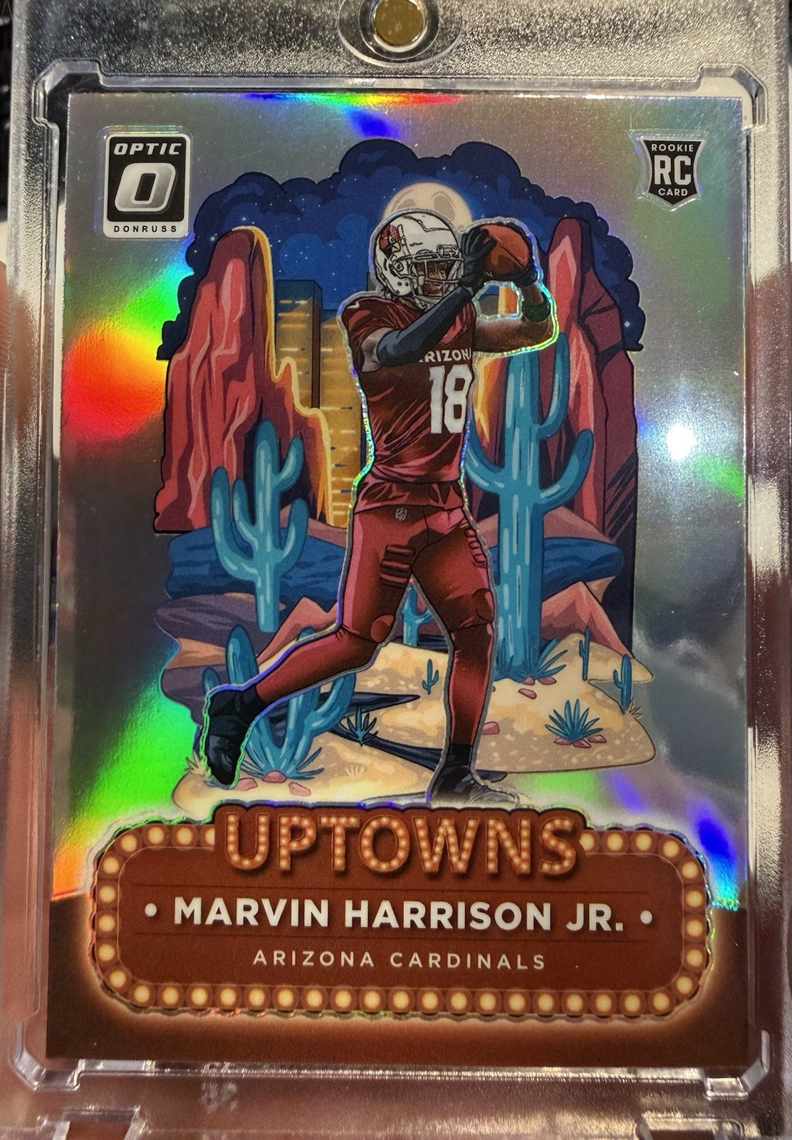 2024 Panini Donruss Optic Uptowns Marvin Harrison Jr. #5 (RC)