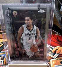 2025-26 Topps Chrome Rookie #252 Dylan Harper San Antonio Spurs Basketball Card