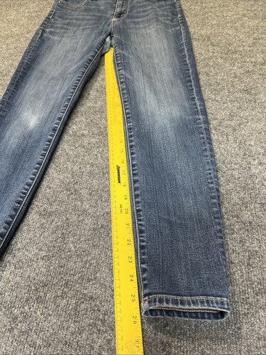American Eagle Women’s Skinny Blue Jeans Super Stretch Size 8 Short - Picture 5 of 14