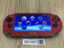 GE1497 Testato Funzionante - Console PS Vita PCH-1000 COSMIC RED Giappone