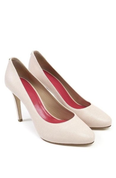 Women Armani Collezioni Heels Beige Leather 39