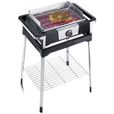 Severin PG 8118 Elektro-Grill Tischgrill 2 Grillzonen 3000W 1729764