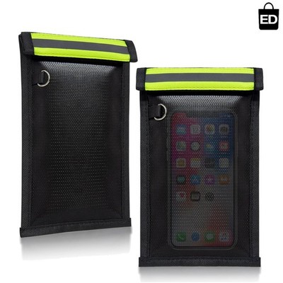 2 Pack Faraday Bags for Phones & Car Keys, Cell Phone Signal Blocking Pouch