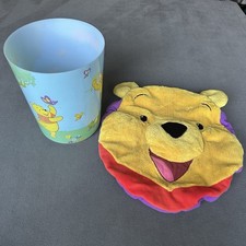 Disney Home Winnie The Pooh Waste Basket 10 Inch And Toilet Seat Cover Disney Home Winnie The Pooh Waste Basket 10 Inch And Toilet Seat Cover