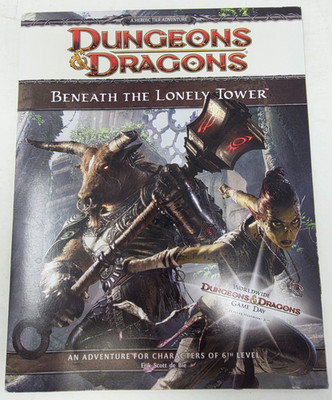 WOTC D&D 4e Beneath the Lonely Tower (Worldwide D&D Game Day) (B135)