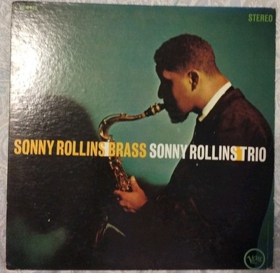 LP Sonny Rollins Brass Trio Verve Records Jazz 1962 Stereo Record EX