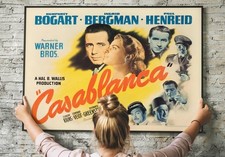 Casablanca Classic Romance Drama Movie Poster