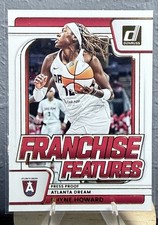 2026 #4 Donruss Rhyne Howard Press Proof Franchise Features Gold Lettering