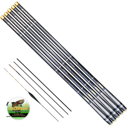 Telescopic Fishing Rod Travel Fishing Rod,Portable Collapsible Bass Crappie R...