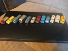 Matchbox Moko Lesney Grey Wheels Lot Of 12 Antique Toy Cars VW, Rolls Royce, Etc