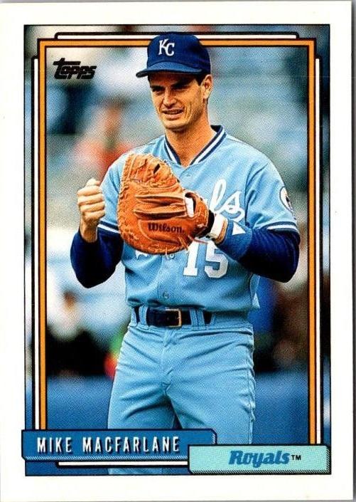 1992 Topps #42 Mike Macfarlane