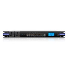 Rack-Mountable AC Power Conditioner/Sequencer with 10 Outlets, Protection, Vo...