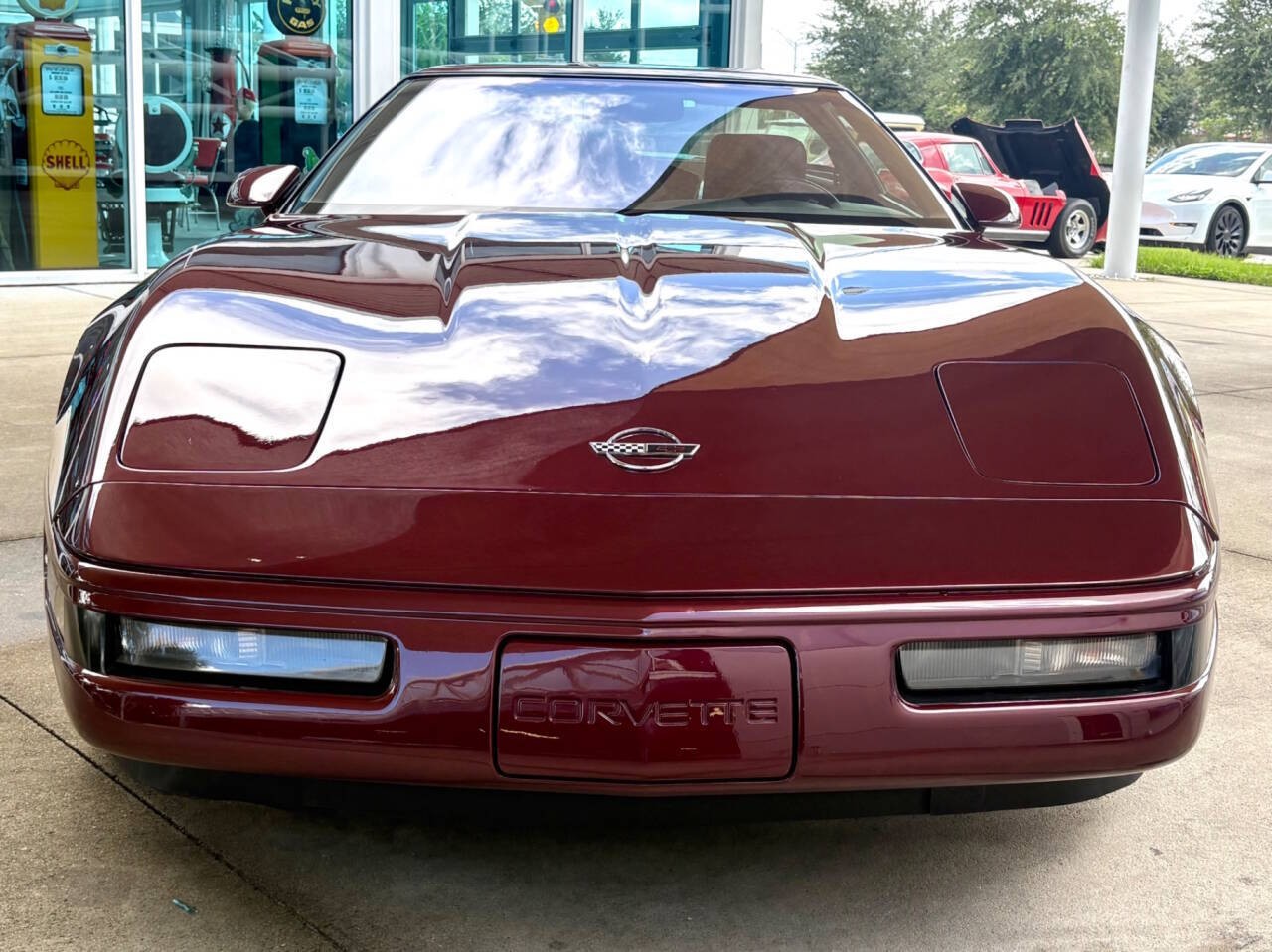 1993 Ruby Red Metallic Chevrolet Corvette   | C4 Corvette Photo 2