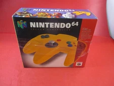 Official Yellow Nintendo 64 N64 Controller Original EMPTY Box ONLY