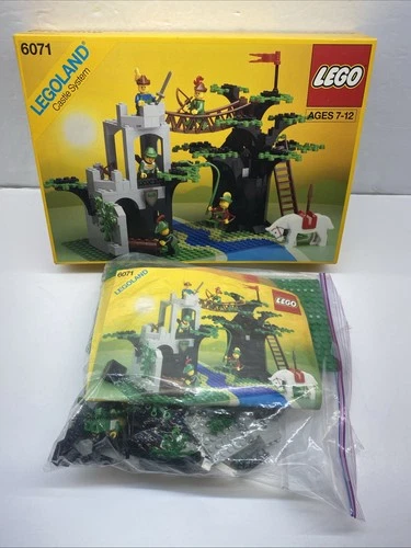 New ListingLEGO Castle: Vintage Forestmen's Crossing (6071) In Box With Instructions