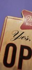 Miller High Life Hanging Sign w/ Chain Gone Fishing / Yes We're Open — photo 8