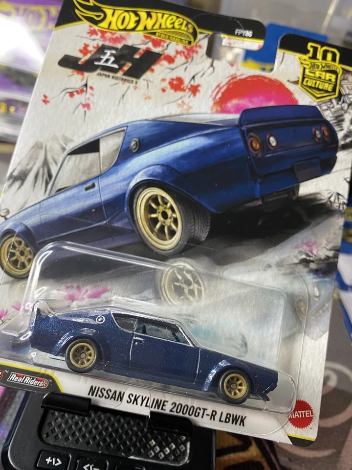 Nuevo Nissan Skyline 2000GT-R LBWK #1/5 Hot Wheels Premium Japan Historics 5 2026 Foto 2 de 3