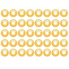 Plastic Book Binding Discs 40Pcs 28mm Circle Discbound Expansion, Yellow