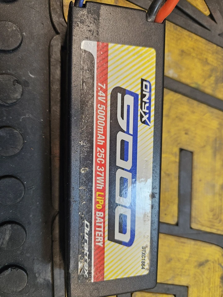 Duration ONYX 7.4v 25C 5000mah Hardcase Lipo Battery for RC Car - Image 2 of 4