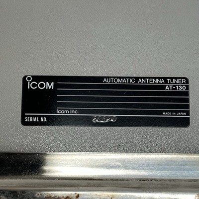 Icom At-130 Automatic Antenna Tuner AT130 for sale online | eBay