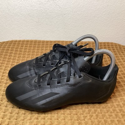Adidas Crazyfast.4 Flexible Ground IE1590 Kids Sz 4 Triple Black Football Boots