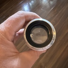 Vintage Steinheil Munchen f/135mm 1:4.5 Culminar Lens Used 