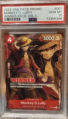 Monkey D Luffy 2022 Monkey D Luffy #P-007