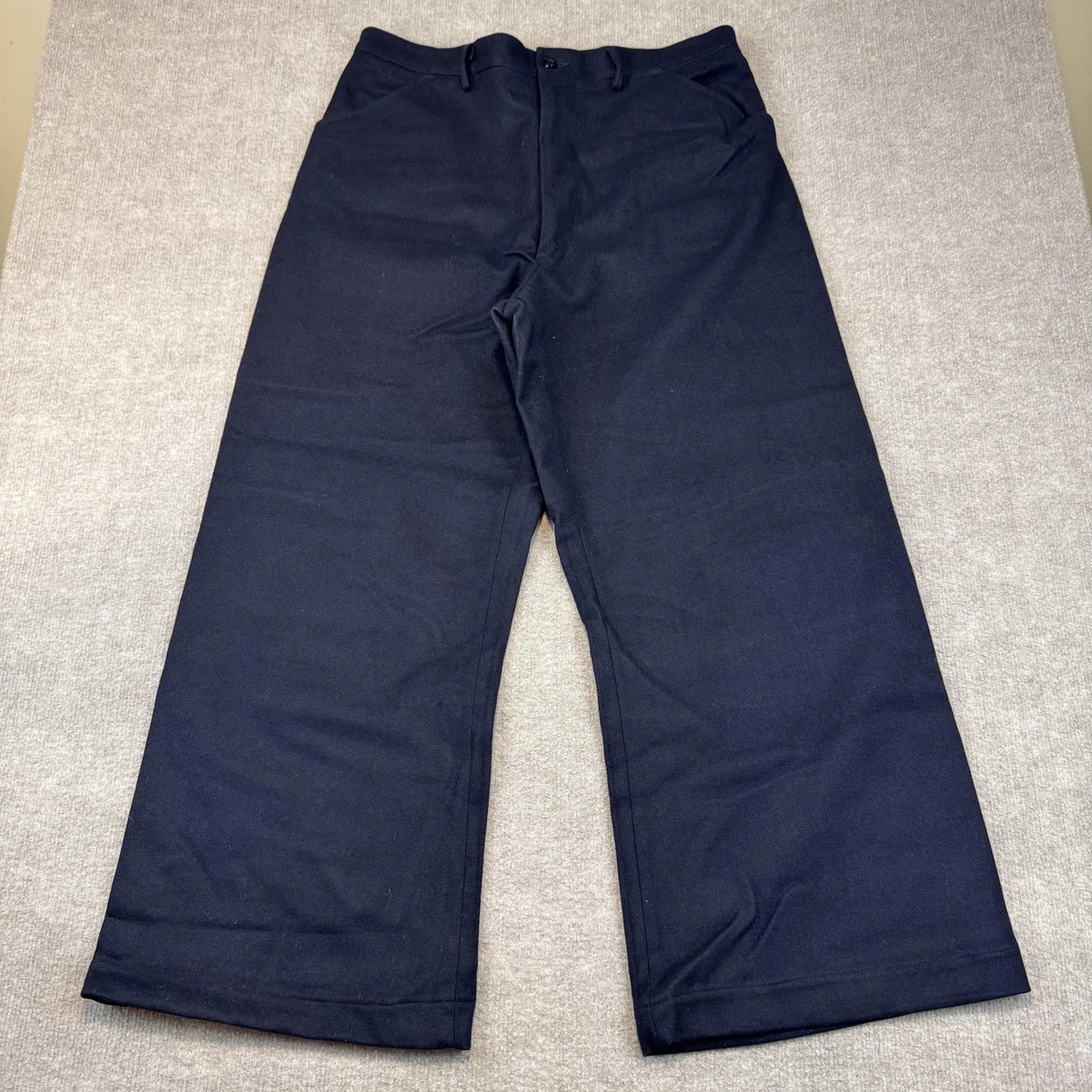 Woolen Wide-Leg Pants for Men for sale | eBay