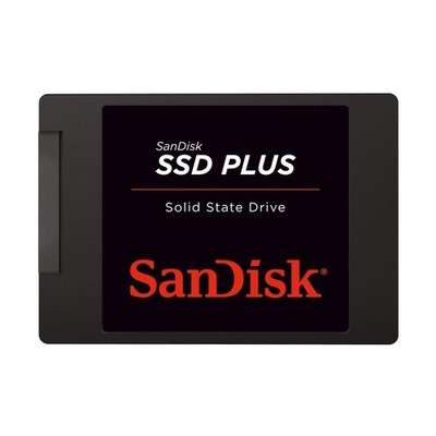 SanDisk SSD Plus 1TB 1000GB SSD SATA III 6Gb/s 2D-NAND TLC MBR NTFS formatiert