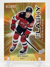Jack Hughes 2025-26 Upper Deck Allure Flashy Forwards Orange #FF-15