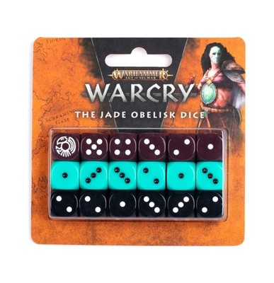 The Jade Obelisk Würfelset Games Workshop Warcry Tabletop NEU/OVP