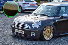 Spoilerschwert Frontspoiler Cuplippe aus ABS für MINI R55 Clubman S in OEM Optik