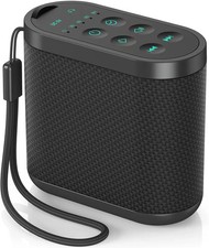Loud Portable Travel Sound Machine for Adults, Baby - White Noise Machine Rec