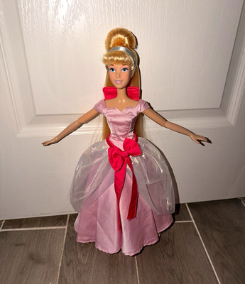 Disney princess and the frog lottie pink doll dress 17  DRESS ONLY