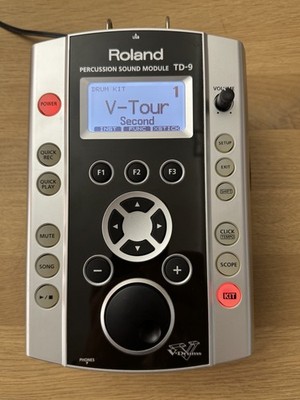 Roland E-Drum TD-9 Modul, sehr guter Zustand, mit ''Real Acoustics Sound Edition''