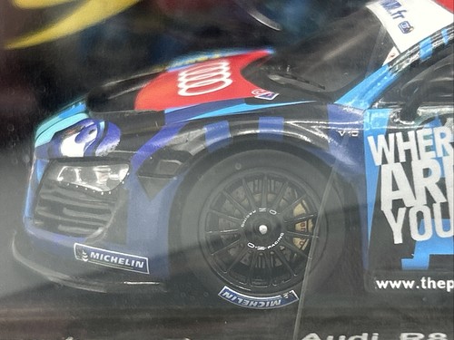 1/43 Spark 2011 Audi R8 GT3 Blue Hallyday Ortelli 32 GT Tour SF028 ; - Picture 6 of 7