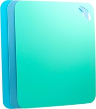 Plastic flexible cutting mats color coded chopping board set kitchen